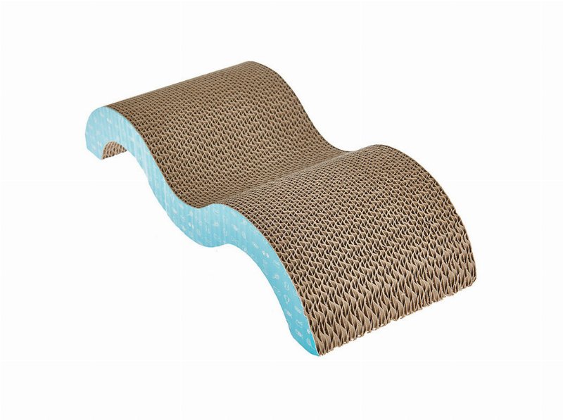 Arranhador Auchan Curvo Natural 45Cm