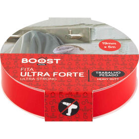 Fita Dupla Face Ultra Forte 5Mx19Mm Boost 1 Un