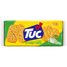 Bolachas Cracker Cream & Onion Tuc 100 gr