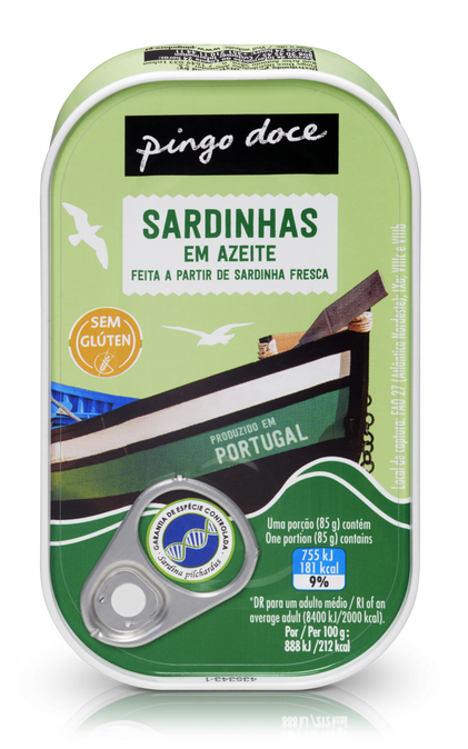 Sardinhas Em Azeite Pingo Doce 0.084Kg