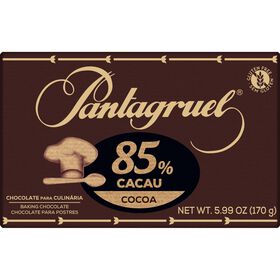 Tablete De Chocolate De Culinária 85% Cacau Pantagruel 170 gr