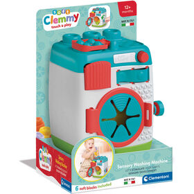 Clementoni - Máquina De Lavar Sensorial Soft Clemmy