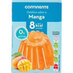 Gelatina Em Pó Manga Sem Açúcar Continente 25 gr