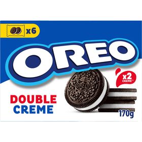 Bolachas De Chocolate Com Recheio De Creme Duplo Oreo 170 gr