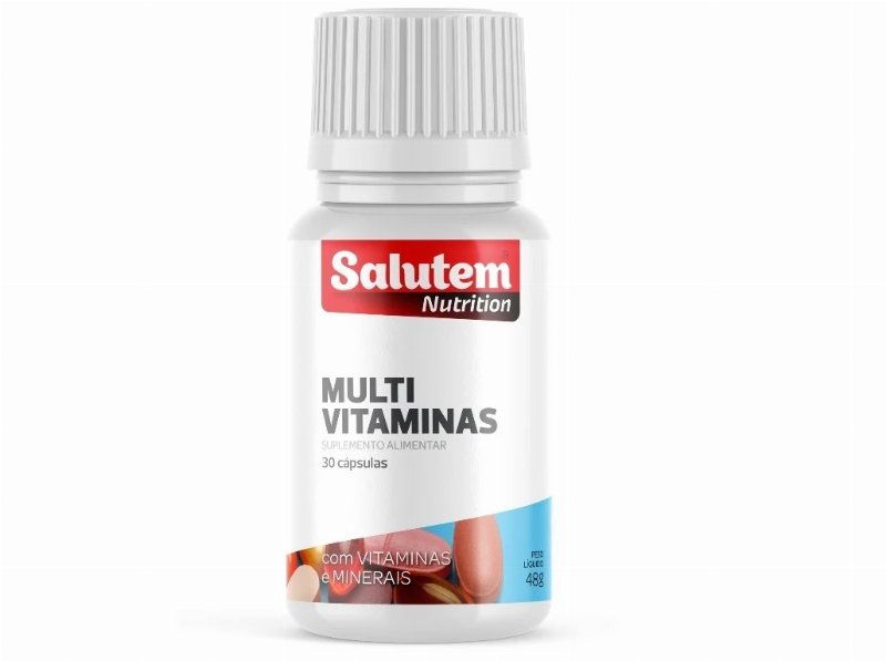 Suplemento Salutem Multivitaminas 30 Cápsulas