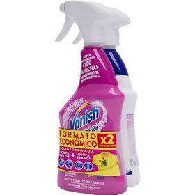 Tira Nódoas Spray Oxi Action Roupa Branca E Cores Vanish 2 X 750 ml