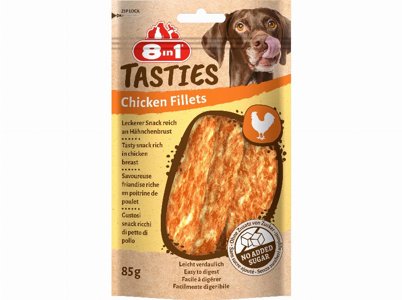 Snacks Cão 8In1 Chicken Fillets 85 g
