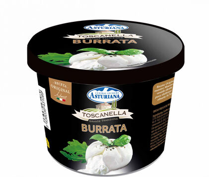 Queijo Burrata Fresca De Vaca Toscanela 0.15Kg