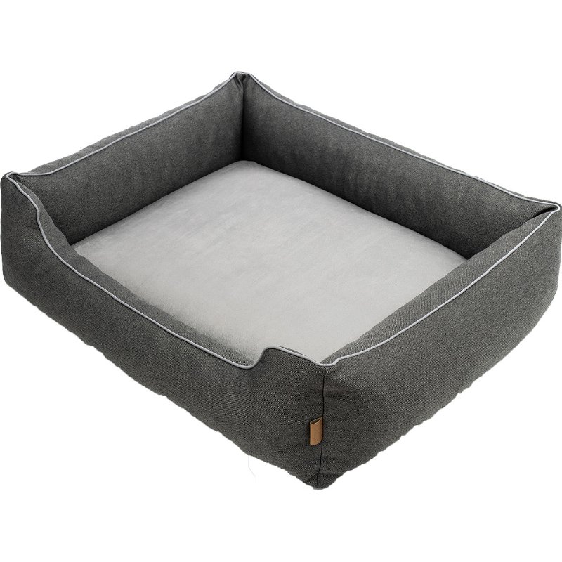 Cama Sofá Para Cão Oxford Cinza Tamanho Xs 1 unidade