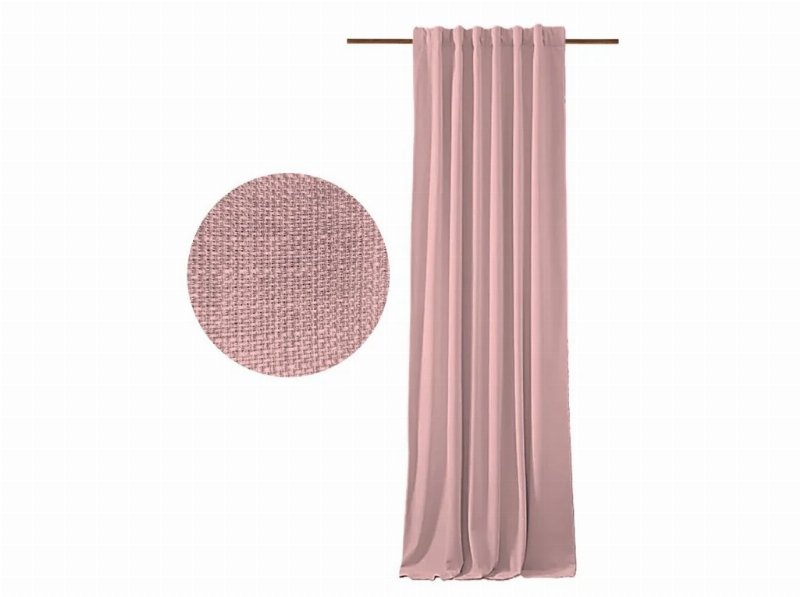 Cortinado Grace Rosa 140X240 Cm