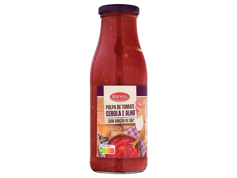 Polpa De Tomate Com Cebola E Alho