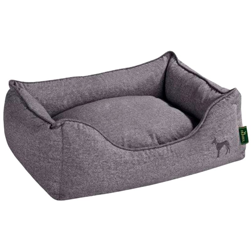 Cama Para Cão Sofá Cinza Boston Tamanho M 1 unidade