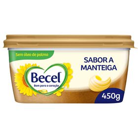 Creme Vegetal Para Barrar Sabor A Manteiga Becel 450 gr