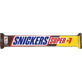 Snack De Chocolate Com Amendoim E Caramelo Super+1 Snickers 112,5 gr