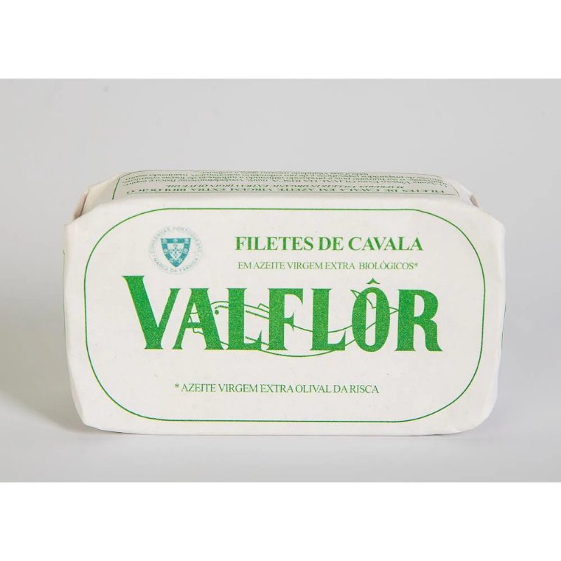 Filetes Cavala Em Azeite Virgem Extra Bio Valflôr 120 g