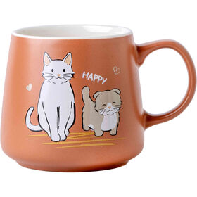 Caneca 400 ml Gatos Happy Kasa