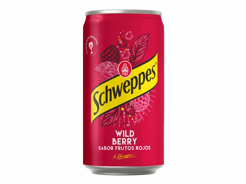 Água Tónica Schweppes Berry Lata 0.25 l (Sdr)