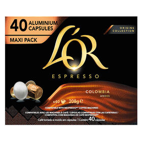 Cápsulas De Café Colombia Int 8 l'or 40 Un