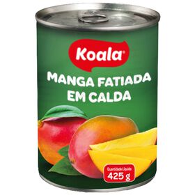 Manga Fatiada Em Calda Koala 490 gr (Peso Escorrido: 425 gr)