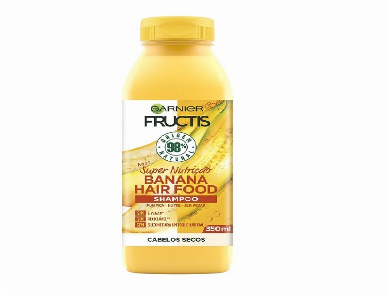 Champô Fructis Hair Food Banana 350 ml