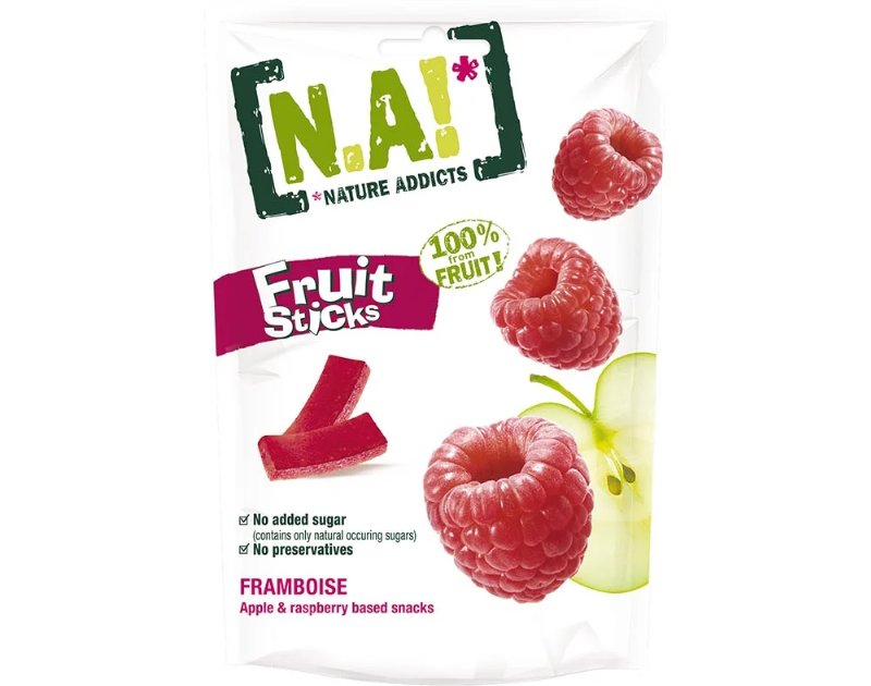 Tiras Nature Addicts Fruta Framboesa 35 g