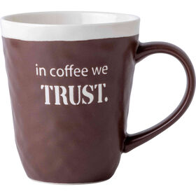 Caneca Martelada 480 ml Trust Castanha Kasa