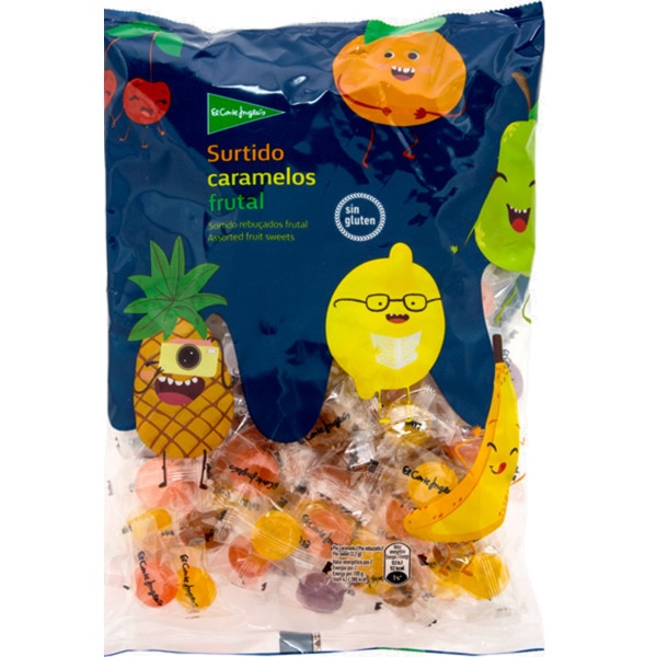 Rebuçados De Fruta Sortidos Sem Glúten 500 g