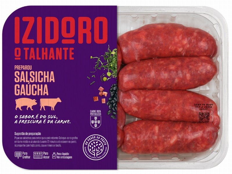 Salsicha Fresca Suino Gaucha 600 gr