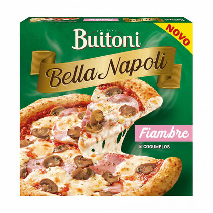 Pizza Bella Napoli Fiambre & Cogumelo Buitoni 0.43Kg