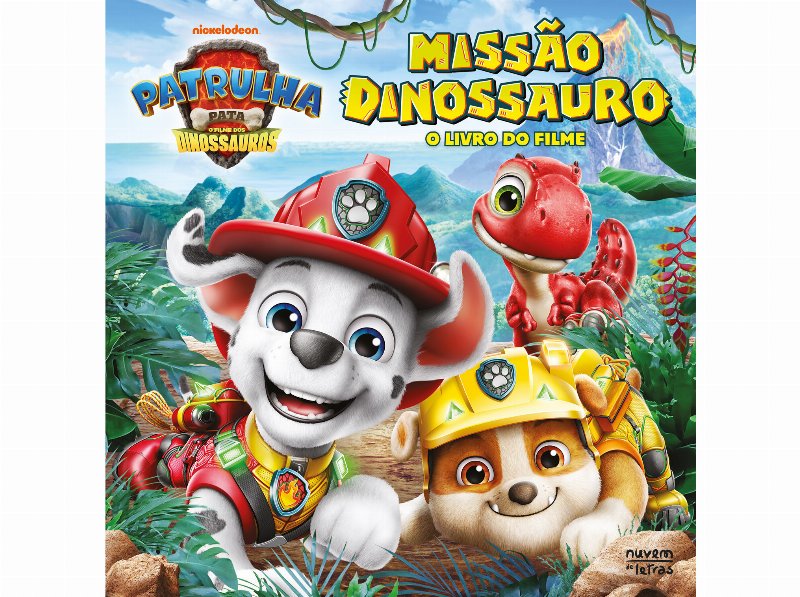 Livro Patrulha Pata: O Filme Dos Dinossauros: Missão