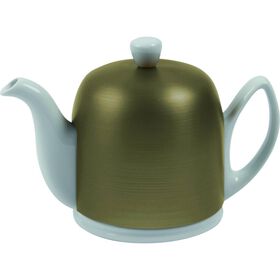 Bule De Chá De Porcelana Branco Salam Minérale Guy Degrenne