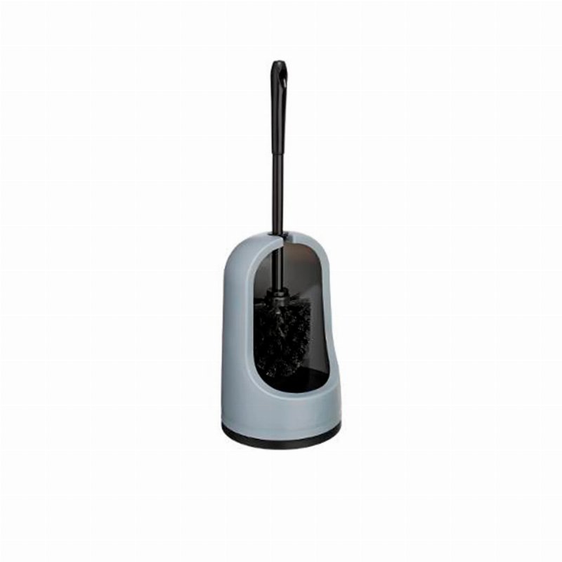 Escova Piaçaba Com Suporte Cinza