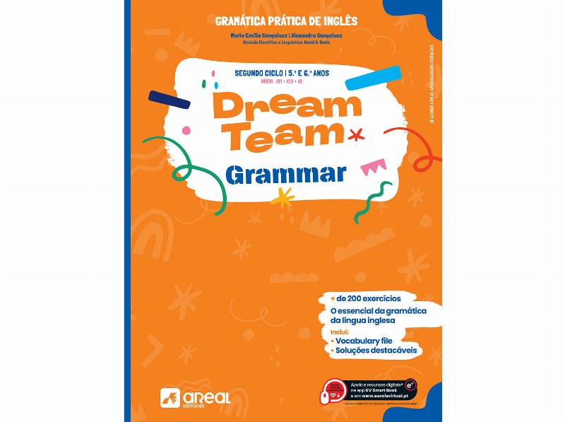 Livro Dream Team Grammar - Inglês - 5.º E 6.º Anos