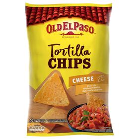 Snacks Tortilha Chips Sabor Queijo Old El Paso 185 gr
