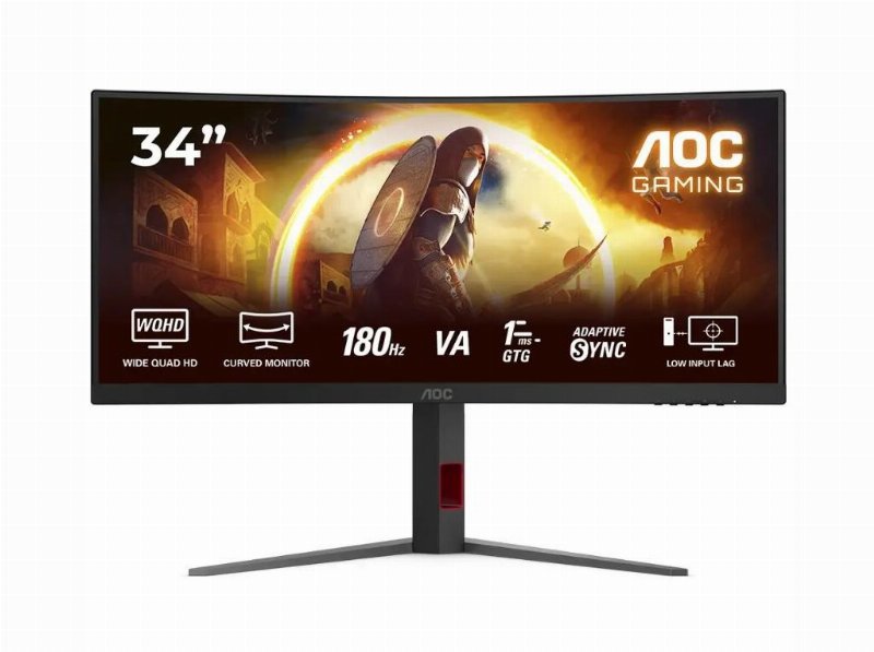 Monitor Gaming Curvo Aoc Cu34G4 (34" Wqhd 180Hz)