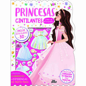 Princesas Cintilantes - Livro De Atividades