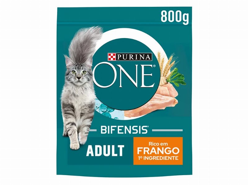 Ração Para Gato Purina One Adulto Com Frango E Arroz 800 g
