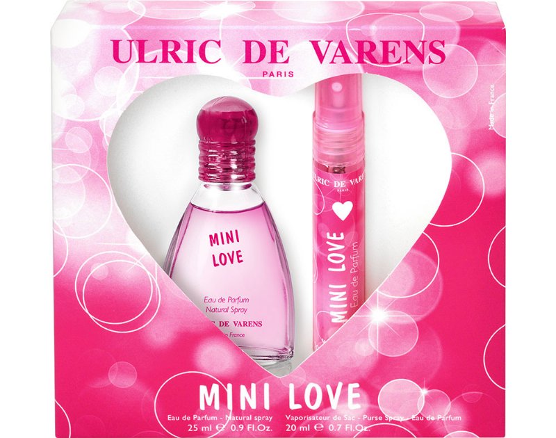 Coffret Udv Mini Love Eau De Parfum 25 ml Mais Spray 20 ml