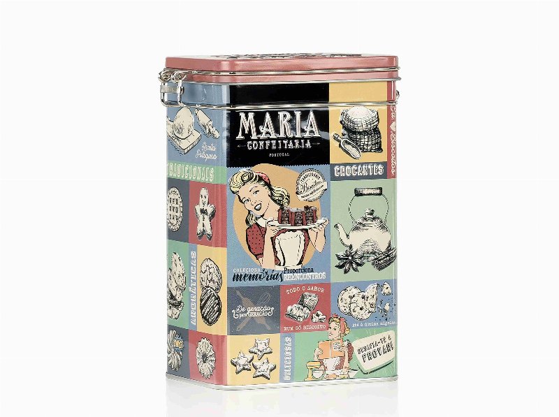 Bolachas Maria Confeitaria Lata Caramelo Salgado 150 g
