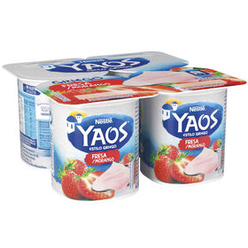 Iogurte Grego Morango Yaos 460 gr (4 Un)