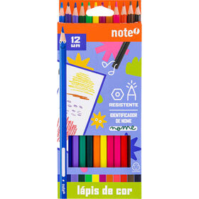 Conjunto 12 Lápis De Cor Note!