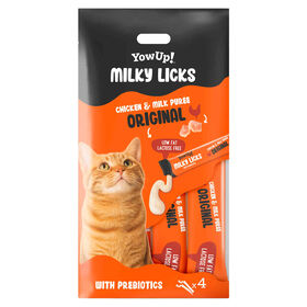 Iogurte Para Gato Prebiótico Milky Licks Frango Yowup! 60 g