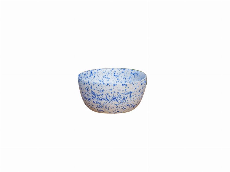 Taça Grés Actuel Pintas Azul 14X7Cm 45 cl
