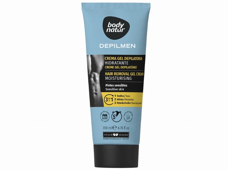 Gel Depilatorio Homem Peles Sensiveis Body Natur 200 ml