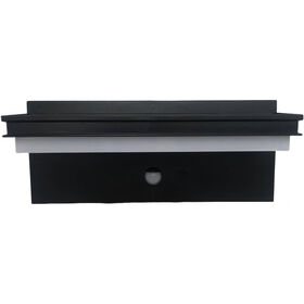 Candeeiro De Parede Solar Com Sensor Preto Boost