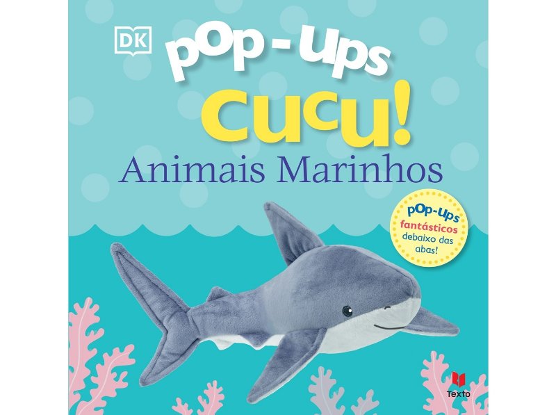 Livro Pop-Ups Cucu - Animais Marinhos