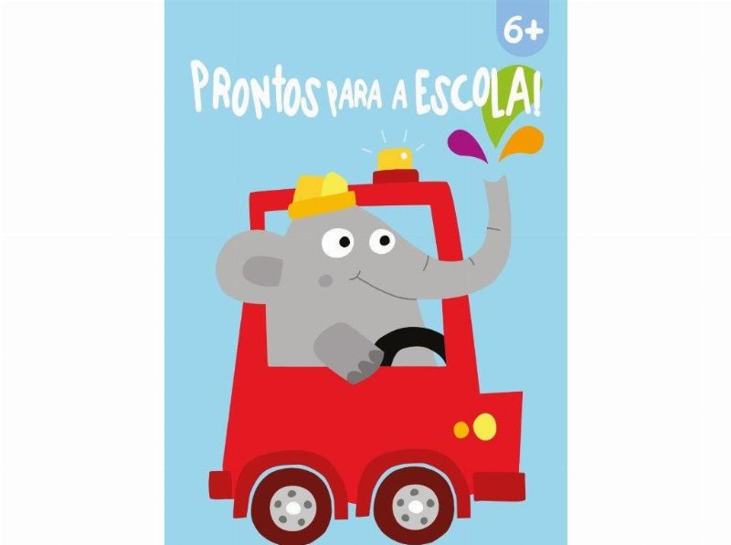 Livro Prontos Para A Escola! Azul + 6