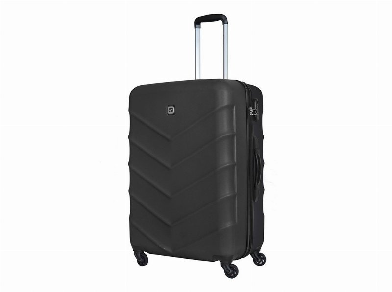 Mala De Viagem Rígida Airport Preto 4 Rodas 85X32X53Cm
