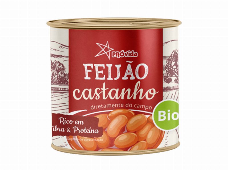 Feijão Castanho Próvida Borlotti Cozido Bio 400 g