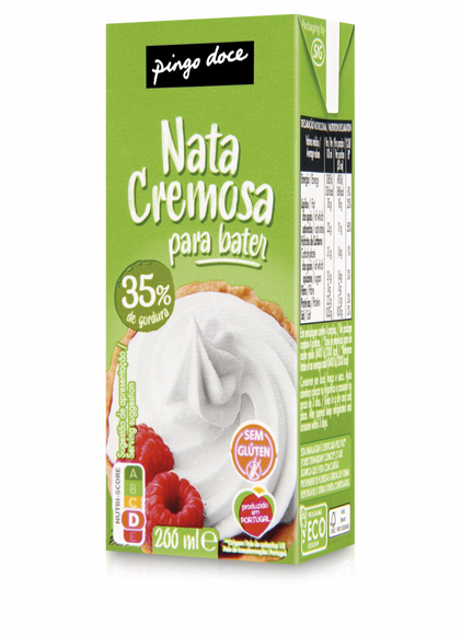 Natas Uht Para Bater Pingo Doce 0.2L